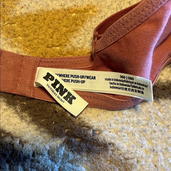 Women's Intimates Cross-Back Bra - Rust - Picture 3 of 3